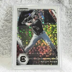 3/$25 Mint 2021 Prizm Draft Picks Brady Allen Donut Holo L.P. MLB Card PDP-149!!